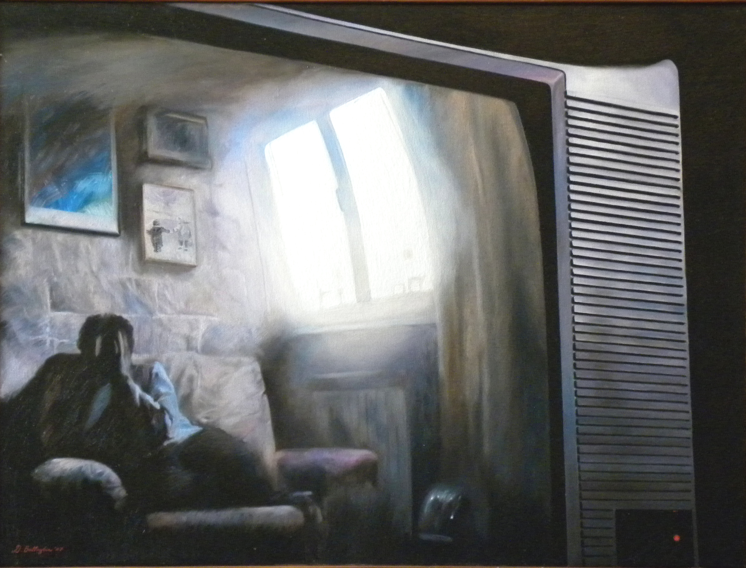
'Reality' 
(2007), 
olio su tela 
60x80 cm
