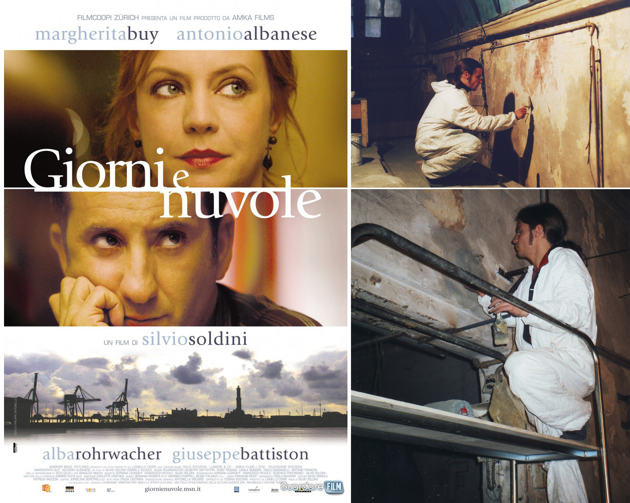 
Set painter in the movie 'Giorni e nuvole' (2007), directed by Silvio Soldini.
Working
