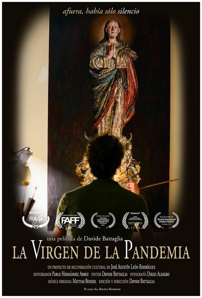 
Produttore e regista del documentario 'La Virgen de la Pandemia'. Poster. (2020)

